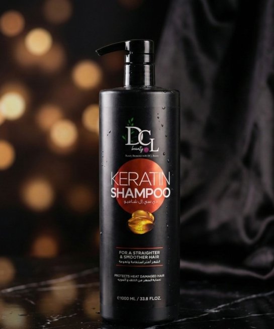 DCL Beauty Keratin shampoo — salon quality hair care UAE