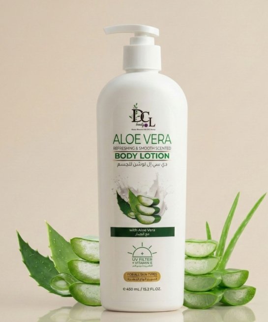 DCL Beauty Aloe Vera body lotion 450ml — nourishing moisturizer UAE