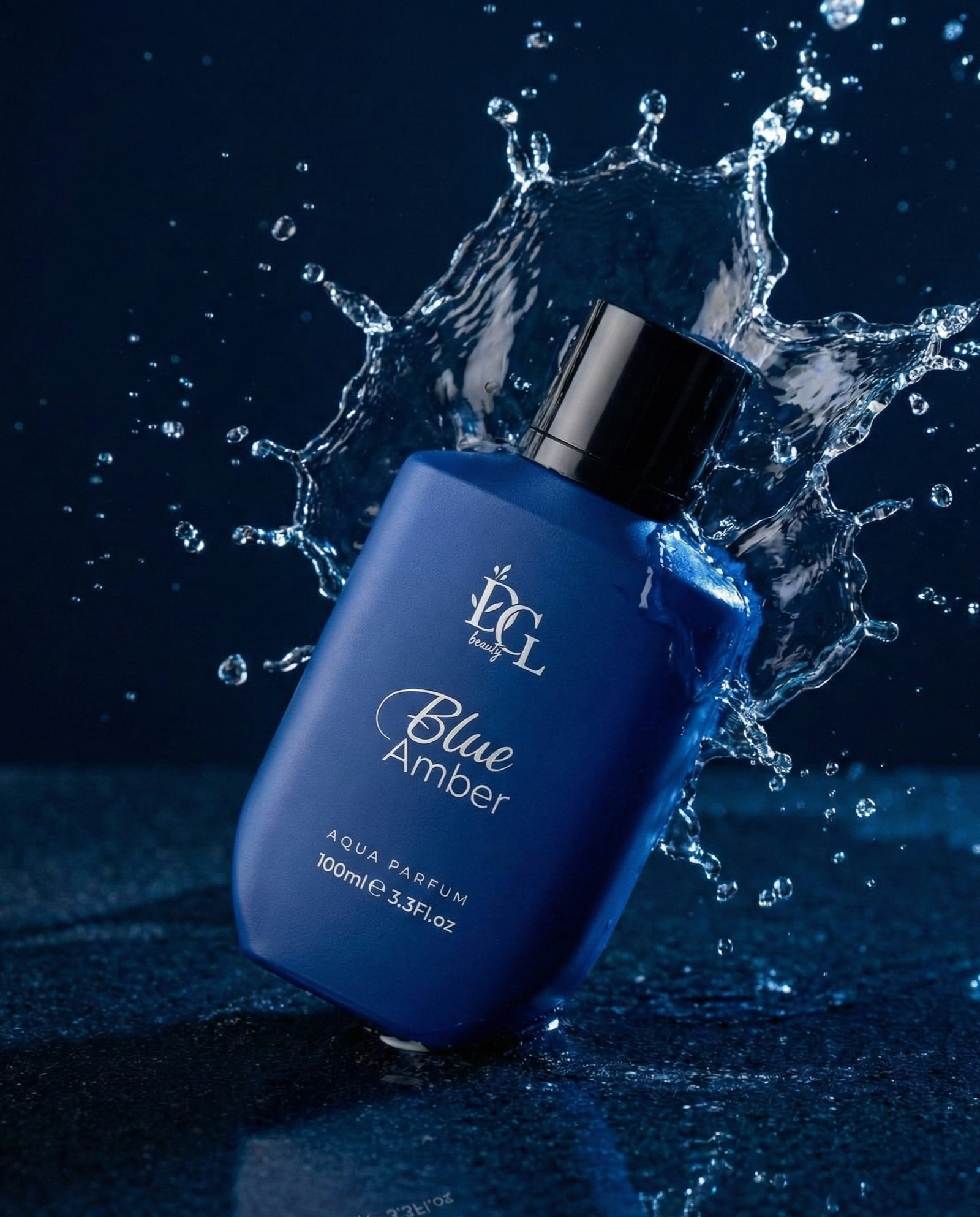 DCL Beauty Blue Amber Aqua perfume — fresh amber scent UAE