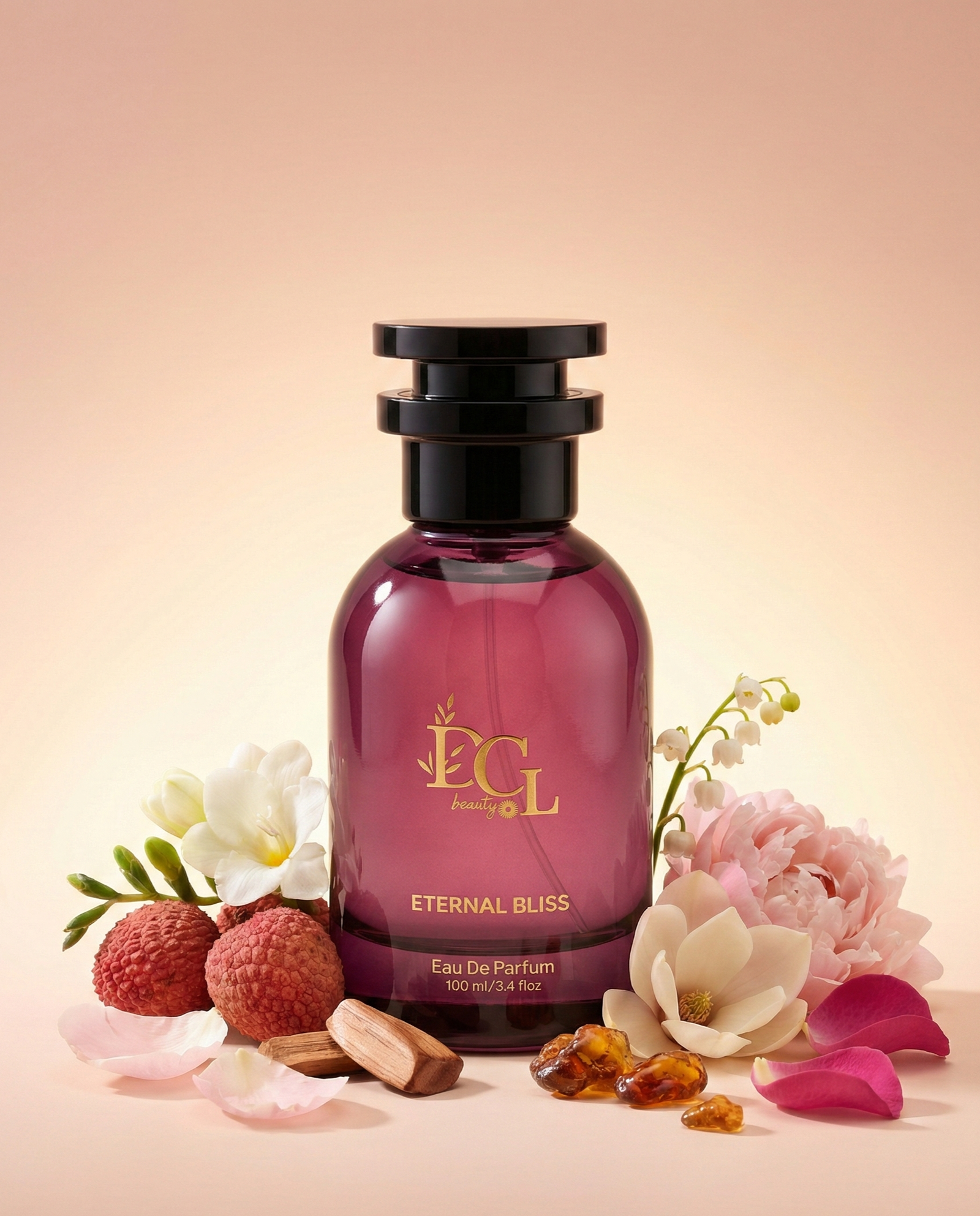 DCL Beauty Eternal Bliss perfume. Rich and long lasting floral fragrance UAE