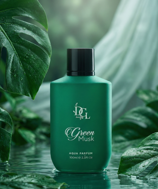 Green Musk Aqua perfume — fresh musk fragrance by DCL Beauty UAE