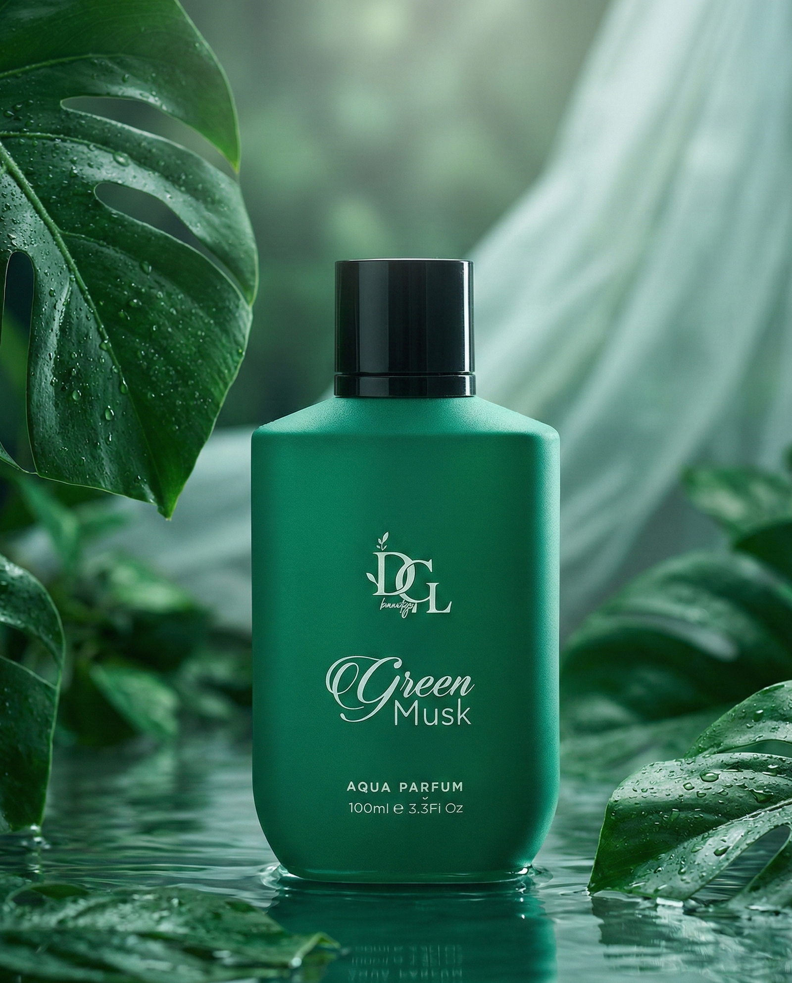 Green Musk Aqua perfume — fresh musk fragrance by DCL Beauty UAE